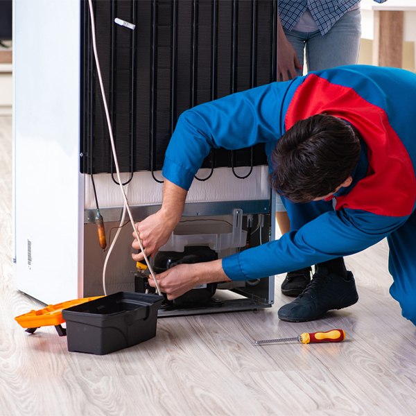 how much do you charge for refrigerator repair services in Elbridge NY